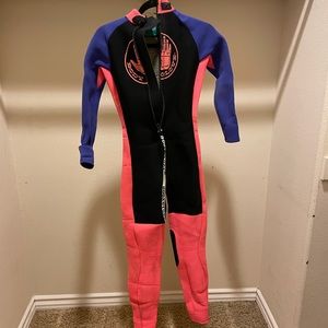 body glove spring suit women’s wetsuit size m-7 thickness 3/2